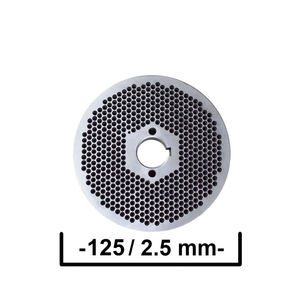 Matrita pentru granulator KL-125 cu gauri de 2.5 mm O Matrita pentru granulator KL-125 cu gauri de 2.5 mm O