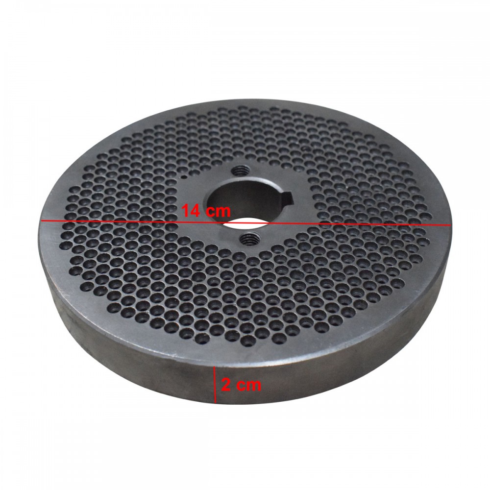 Matrita pentru granulator KL-140 cu gauri de 3 mm O Matrita pentru granulator KL-140 cu gauri de 3 mm O