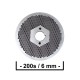 Matrita pentru granulator KL-200S cu gauri de 6 mm O Matrita pentru granulator KL-200S cu gauri de 6 mm O