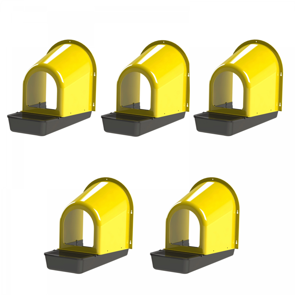 Set 5 buc cuibar pentru gaini V2 Tehno ms Set 5 buc cuibar pentru gaini V2 Tehno ms