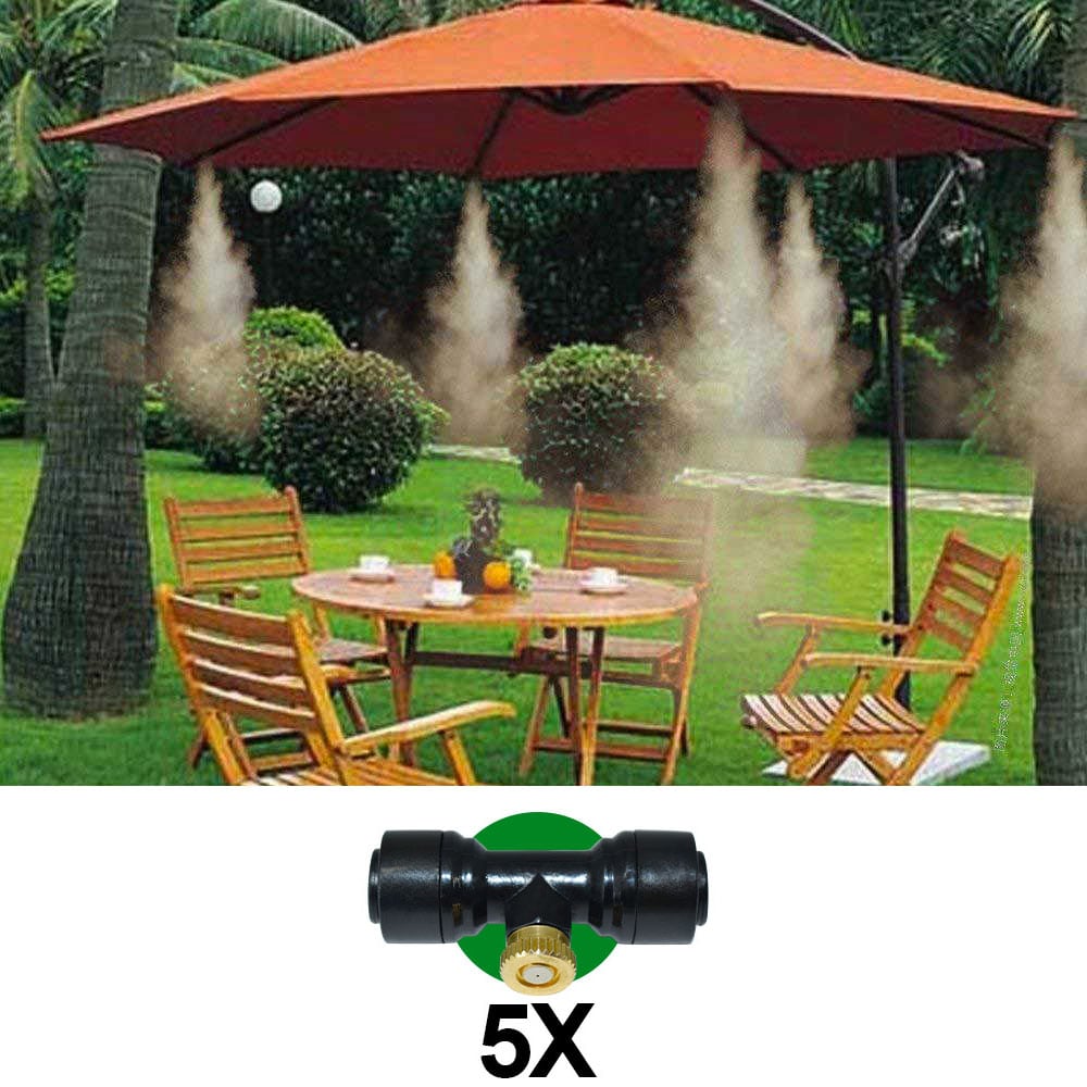 Sistem 5 duze intermediare + 5 conectori T pentru sistemul de racire terasa