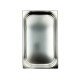 Tava de bucatarie de inox 530x325x20mm