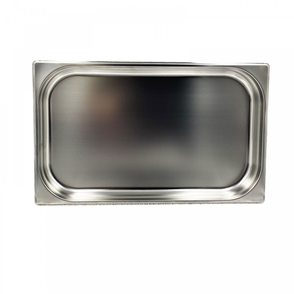 Tava de bucatarie de inox 530x325x20mm