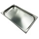 Tava de bucatarie de inox 530x325x20mm