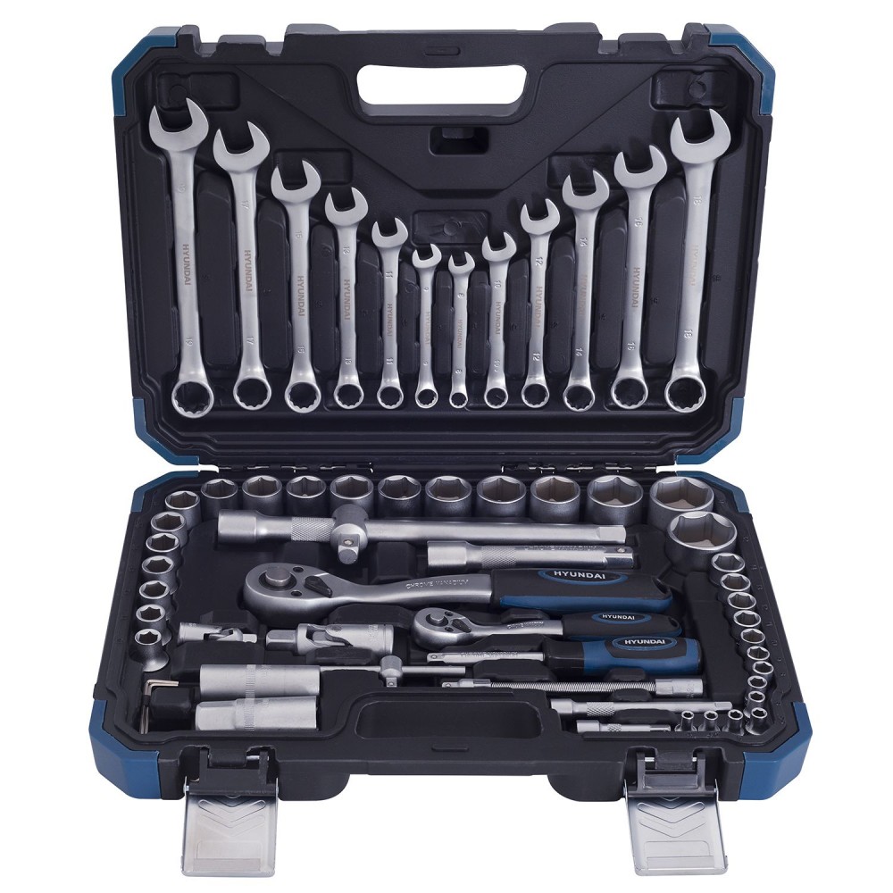 Set 61chei tubulare si chei combinate HYUNDAI HY-59656