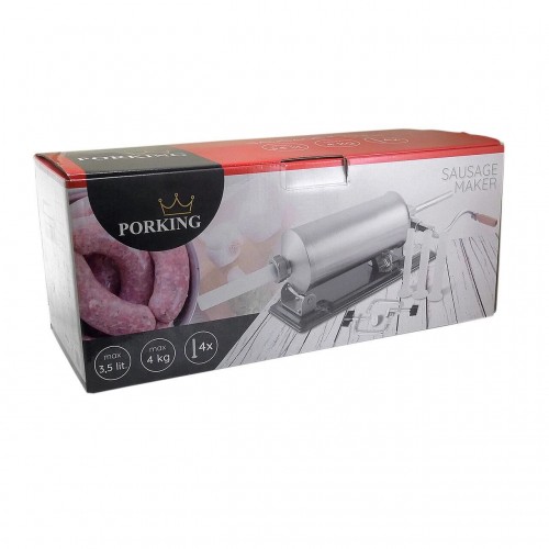 Masina orizontala de umplut carnati, inox, 4 kg Masina orizontala de umplut carnati, inox, 4 kg