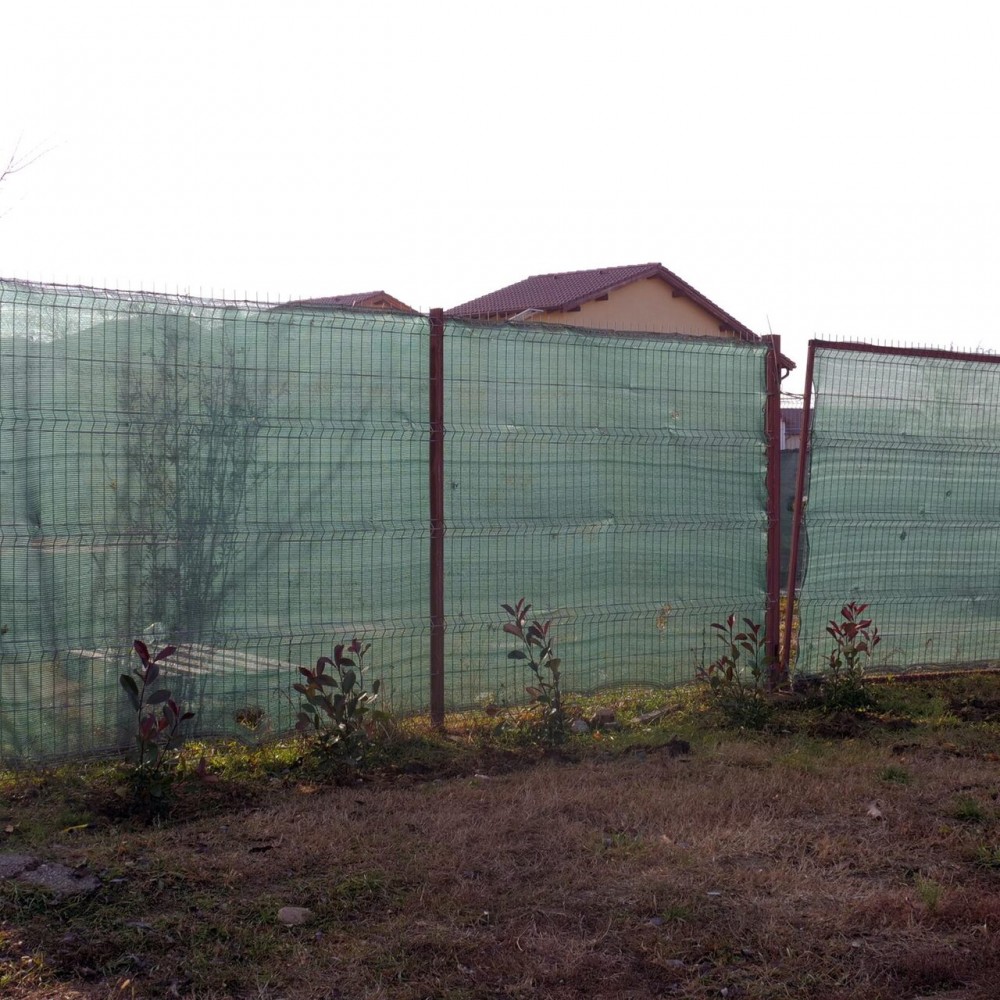 Plasa de umbrire, HDPE, 90 g/mp, grad de umbrire 80%, verde, 10x2 m Plasa de umbrire, HDPE, 90 g/mp, grad de umbrire 80%, verde, 10x2 m