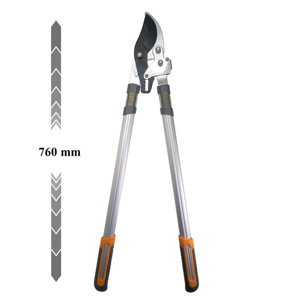 Foarfeca crengi, tip bypass, otel japonez SK5, teflon, 76 cm, Richmann Exclusive