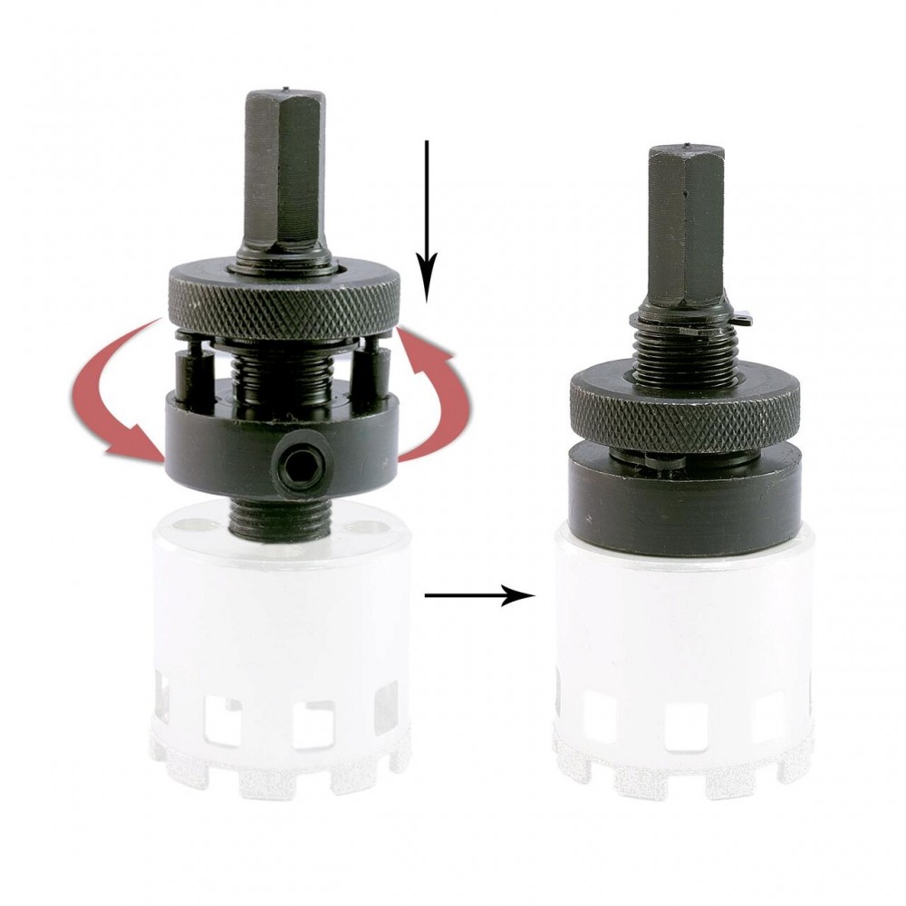 Adaptor carote bimetal,diamantate 14-30mm XTLINE