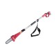 Drujba electrica pentru crengi cu maner telescopic, 20 V Li-Ion, cu acumulator 4 Ah, incarcator, Worcraft
