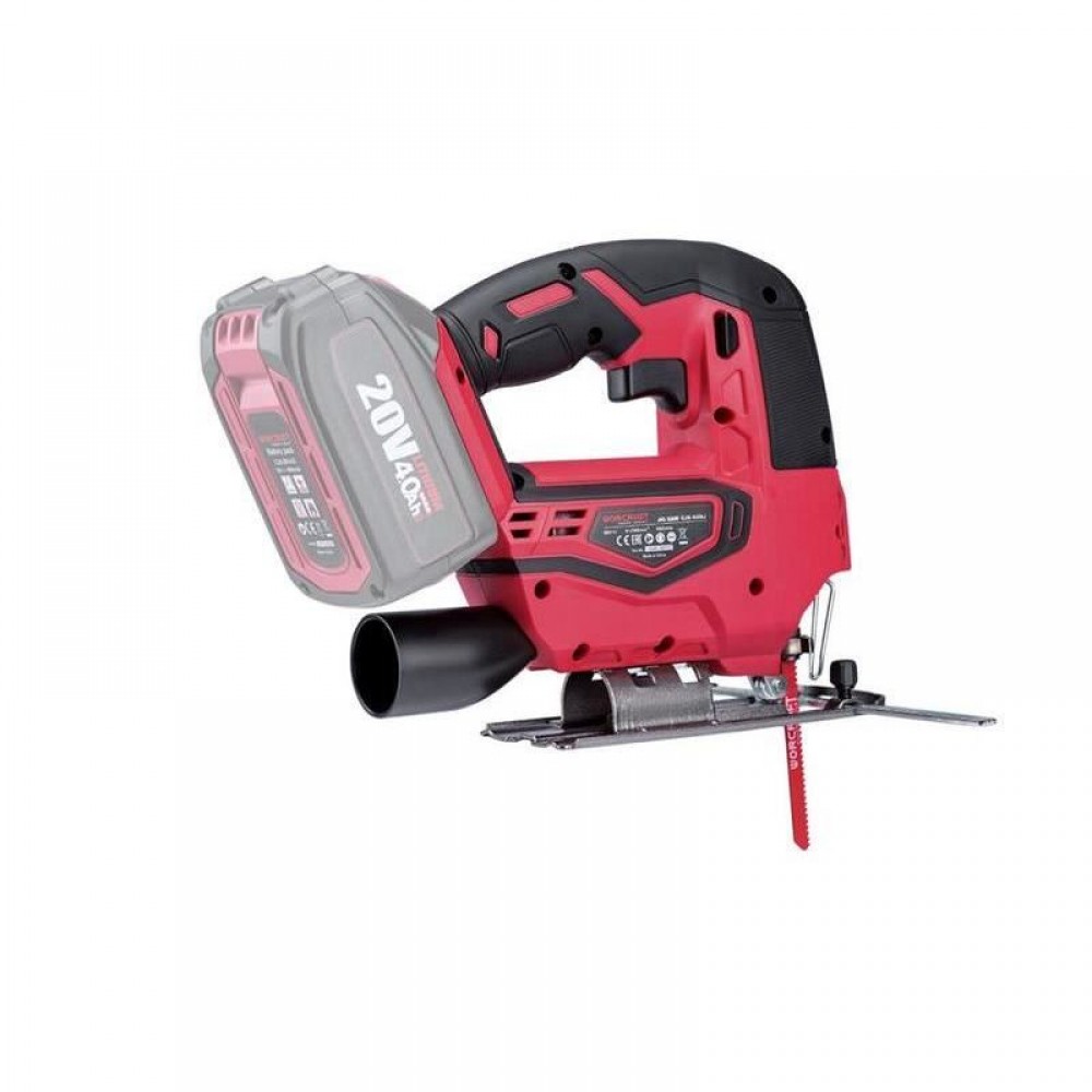 Fierastrau pendular, 20V Li-ion (acumulator neinclus), 3 trepte, Worcraft