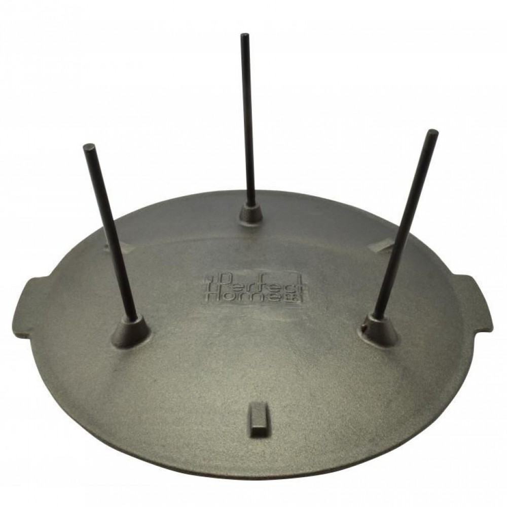 Disc pentru gratar, fonta, cu picioare, 45x23 cm, Perfect Home Disc pentru gratar, fonta, cu picioare, 45x23 cm, Perfect Home
