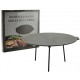 Disc pentru gratar, fonta, cu picioare, 45x23 cm, Perfect Home Disc pentru gratar, fonta, cu picioare, 45x23 cm, Perfect Home