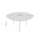 Disc pentru gratar, fonta, cu picioare, 45x23 cm, Perfect Home Disc pentru gratar, fonta, cu picioare, 45x23 cm, Perfect Home