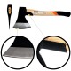 Topor, coada lemn, cu protectie, 1 kg, 43 cm, Richmann Exclusive