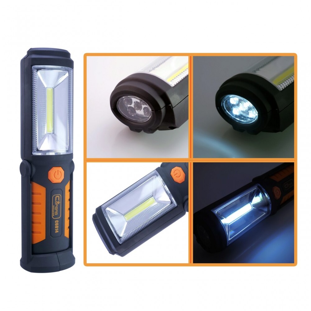 LanternaÃÂ lucru,ÃÂ LED COB, 3 W, 220 lm, USB, Richmann Exclusive