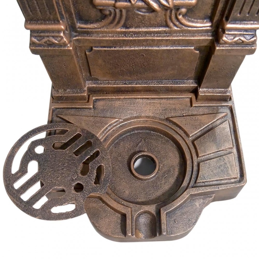 Chiuveta de gradina, fonta, bronz antic, 35x30.5x76 cm, Strend Pro Chiuveta de gradina, fonta, bronz antic, 35x30.5x76 cm, Strend Pro