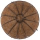 Ghiveci decorativ cu lant, rotund, nuca de cocos, 25x25x12 mm Ghiveci decorativ cu lant, rotund, nuca de cocos, 25x25x12 mm