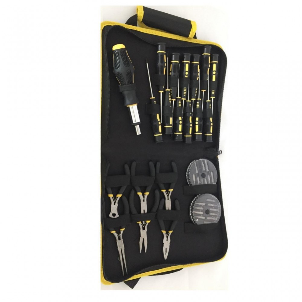 Trusa surubelnite si mini clesti, 39 piese Trusa surubelnite si mini clesti, 39 piese