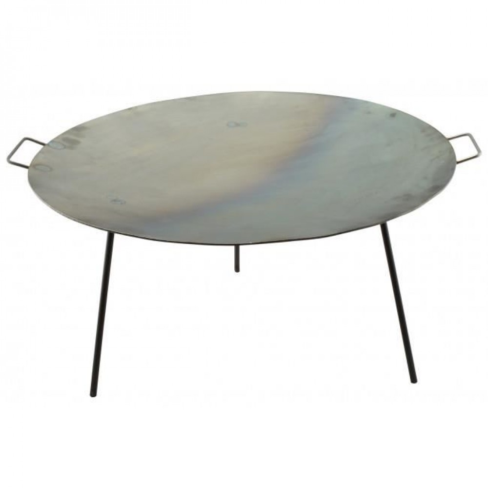 Disc pentru gratar, metalic, cu picioare, 60.5x32.3 cm, Perfect Home Disc pentru gratar, metalic, cu picioare, 60.5x32.3 cm, Perfect Home