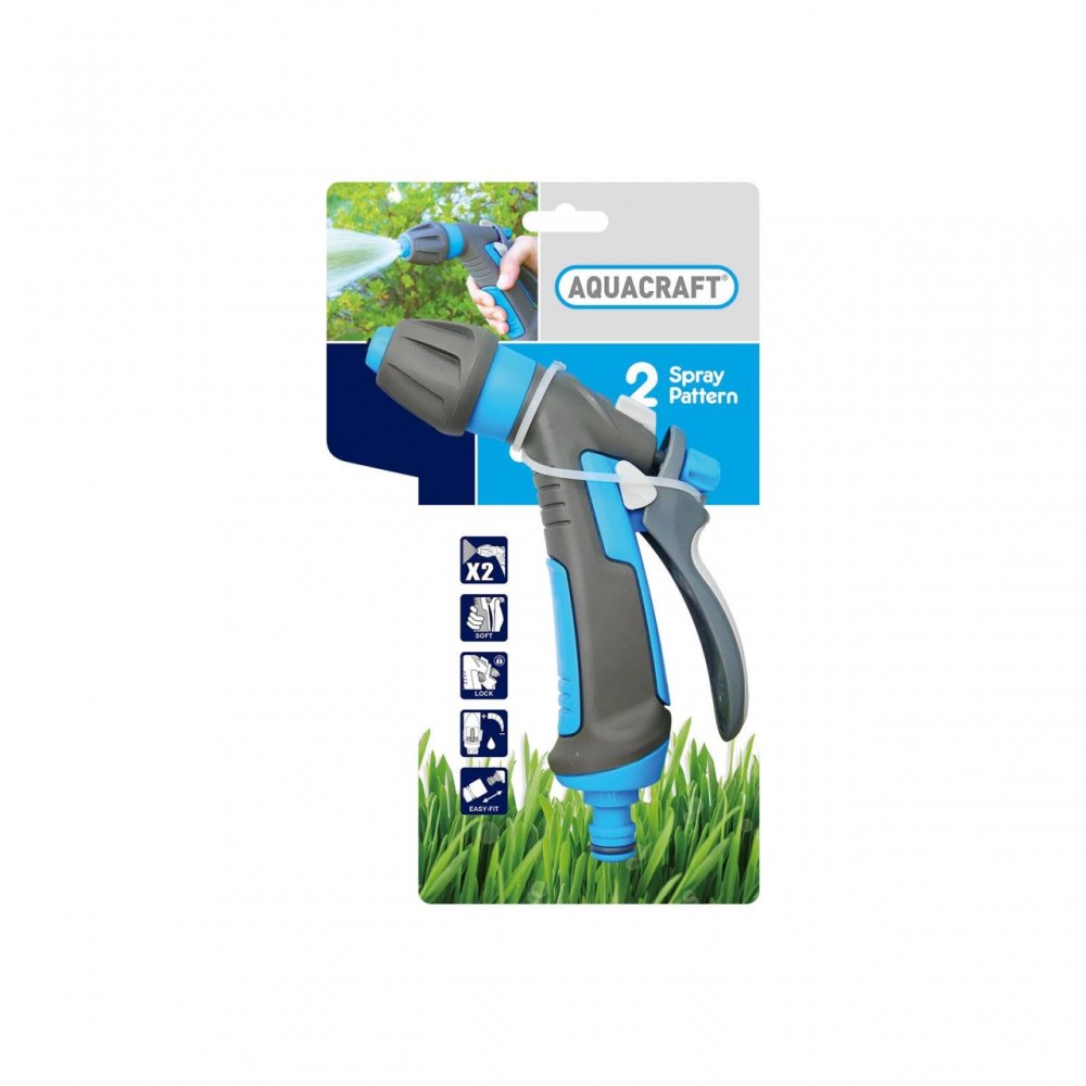 Pistol stropit gradina, 2ÃÂ moduri, blocare, Aquacraft Pistol stropit gradina, 2ÃÂ moduri, blocare, Aquacraft
