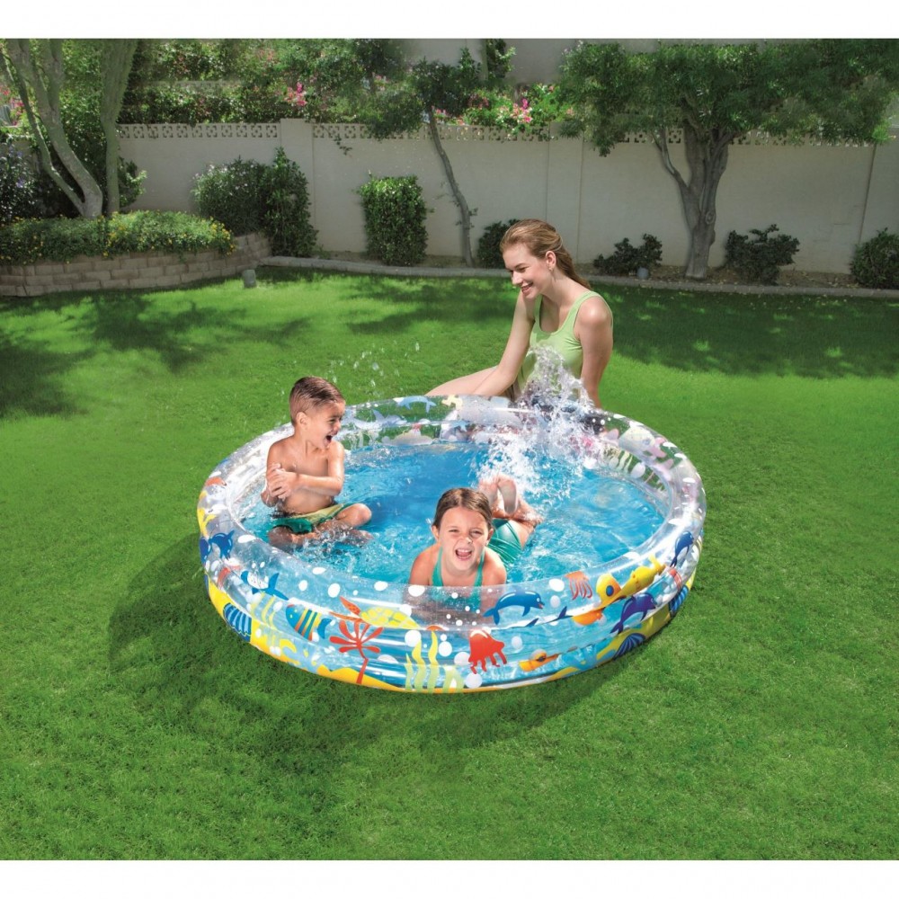 Piscina gonflabila pentru copii, rotunda, 152x30 cm, Bestway Piscina gonflabila pentru copii, rotunda, 152x30 cm, Bestway