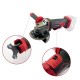 Polizor unghiular, flex, cu acumulator 4 Ah, incarcator 20V Li-ion, 2 discuri si manusi, 125 mm, Worcraft