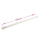 Baton silicon pentru pistol lipit, transparent, 12 buc, 11x250 mm