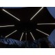 Umbrela gradina/terasa,Ã¢ÂÂÃ¢ÂÂÃ¢ÂÂÃ¢ÂÂÃ¢ÂÂÃ¢ÂÂÃ¢ÂÂ LED solar, 270 cm