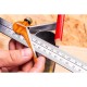 Instrument multifunctional de masurat unghiuri, 30 cm, NEO Instrument multifunctional de masurat unghiuri, 30 cm, NEO