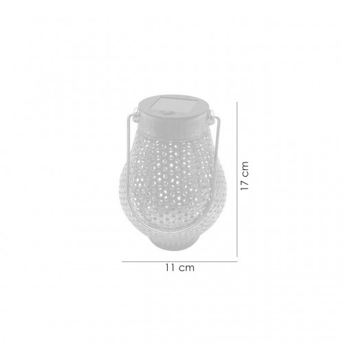 Lampa solara pentru gradina, model cupru, 1 LED, 11x17 cm