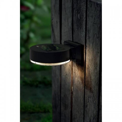 Lampa solara de perete/gard, LED, set 2 buc, 14x12x5.5 cm