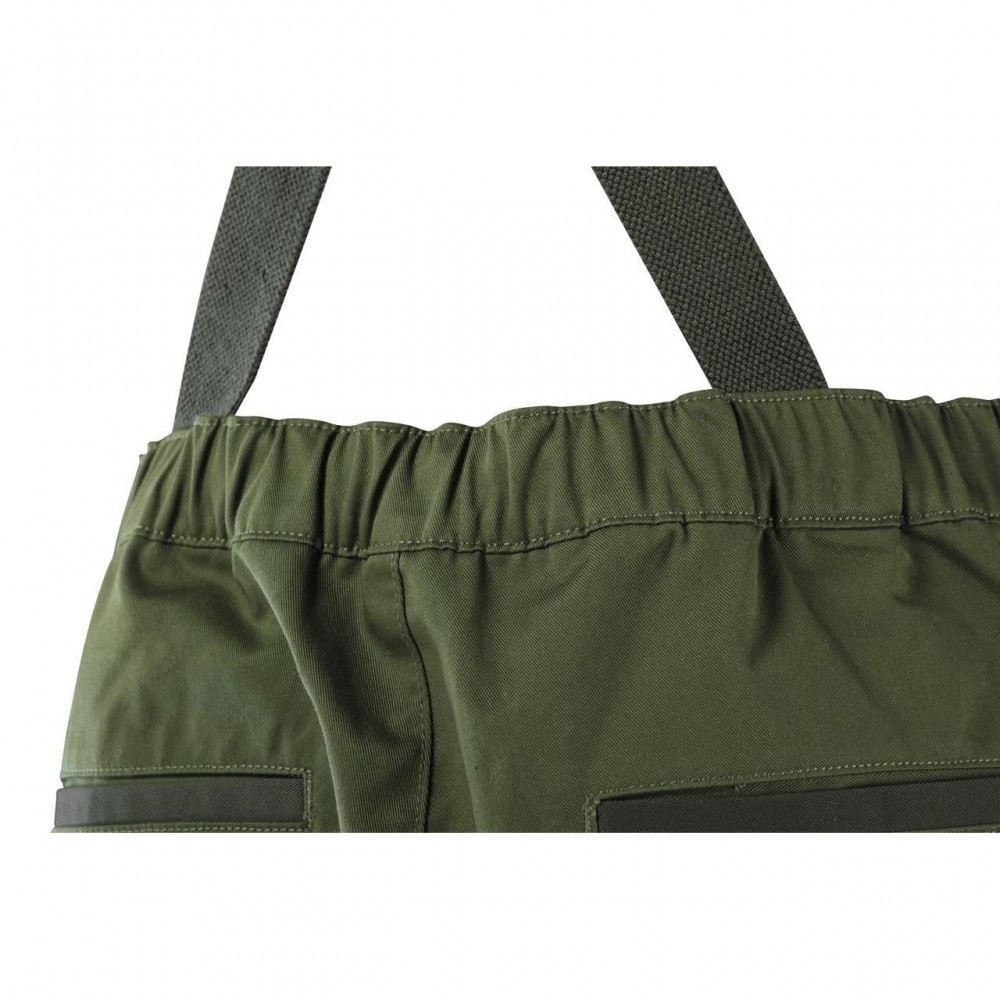 Pantaloni de lucru cu pieptar, salopeta, model Camo, maslin, marimea XL/54, NEO Pantaloni de lucru cu pieptar, salopeta, model Camo, maslin, marimea XL/54, NEO