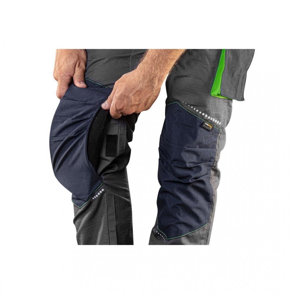 Pantaloni de lucru cu pieptar, salopeta, model Premium, bumbac, marimea XXXL/58, NEO