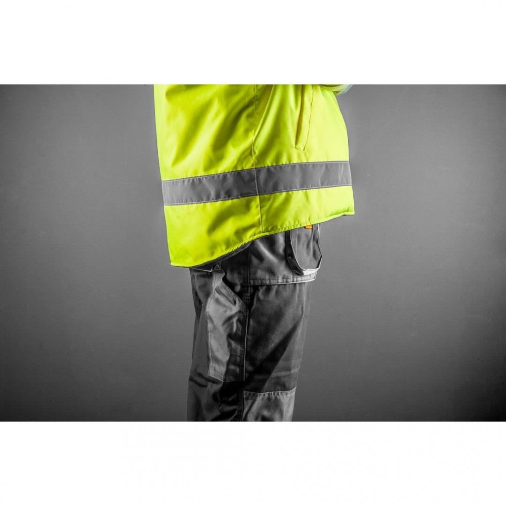 Vesta de lucru cu 2 fete, reflectorizanta, galben, model Visibility, marimea S/48, NEO