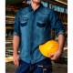 Camasa pentru lucru, de blugi, model Denim, marimea L/52, NEO