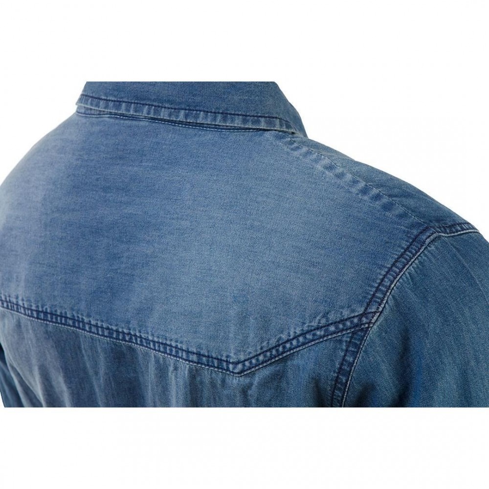 Camasa pentru lucru, de blugi, model Denim, marimea L/52, NEO