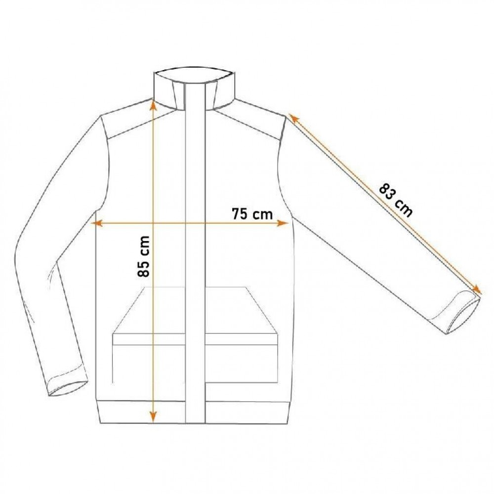 Geaca de lucru, tesatura Oxford, impermeabila, galben, model Visibility, marimea XXL/58, NEO