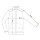 Hanorac de lucru, reflectorizant, galben, model Visibility, marimea L/52, NEO