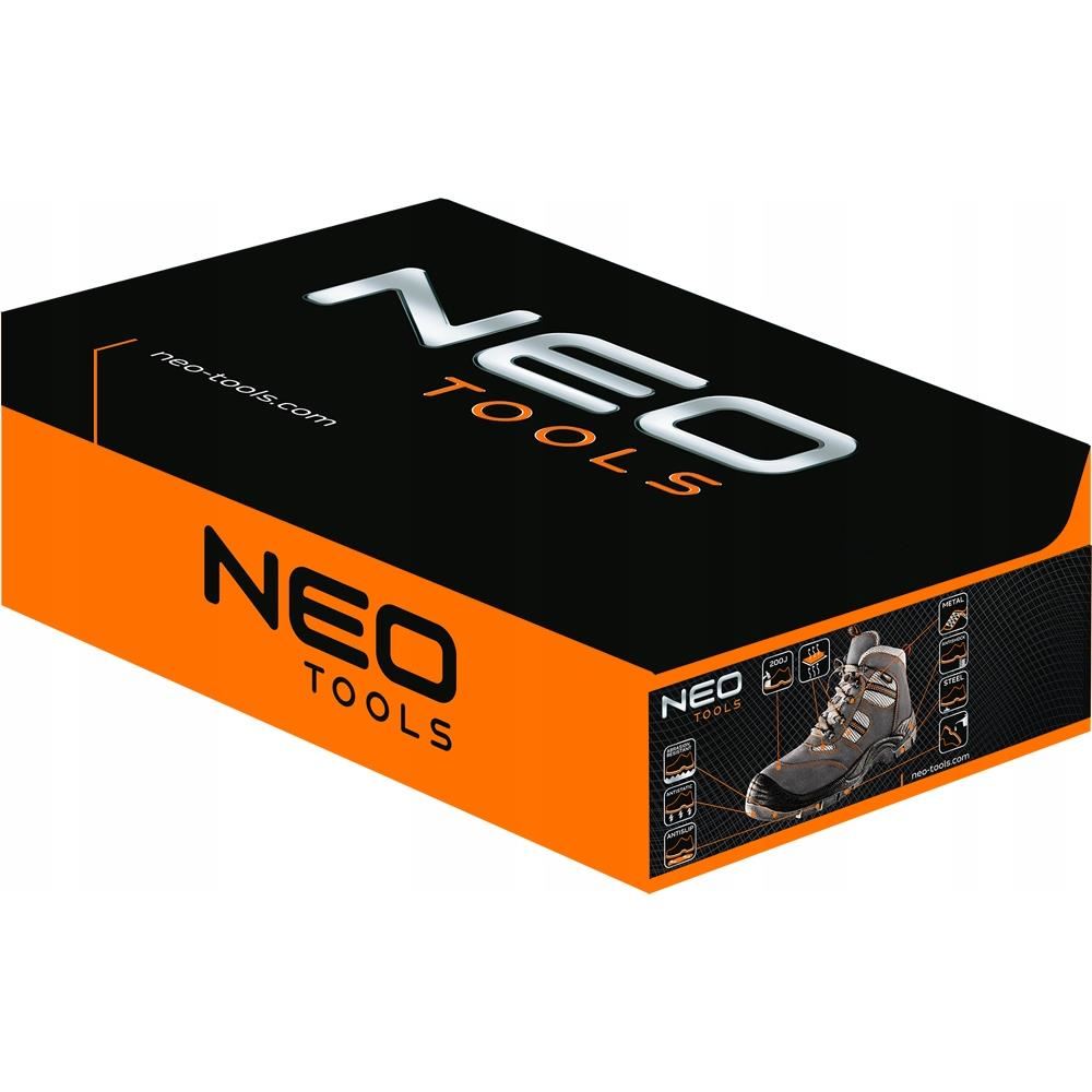 Bocanci de lucru, S1P, SRA, piele caprioara, marimea 42, NEO Bocanci de lucru, S1P, SRA, piele caprioara, marimea 42, NEO