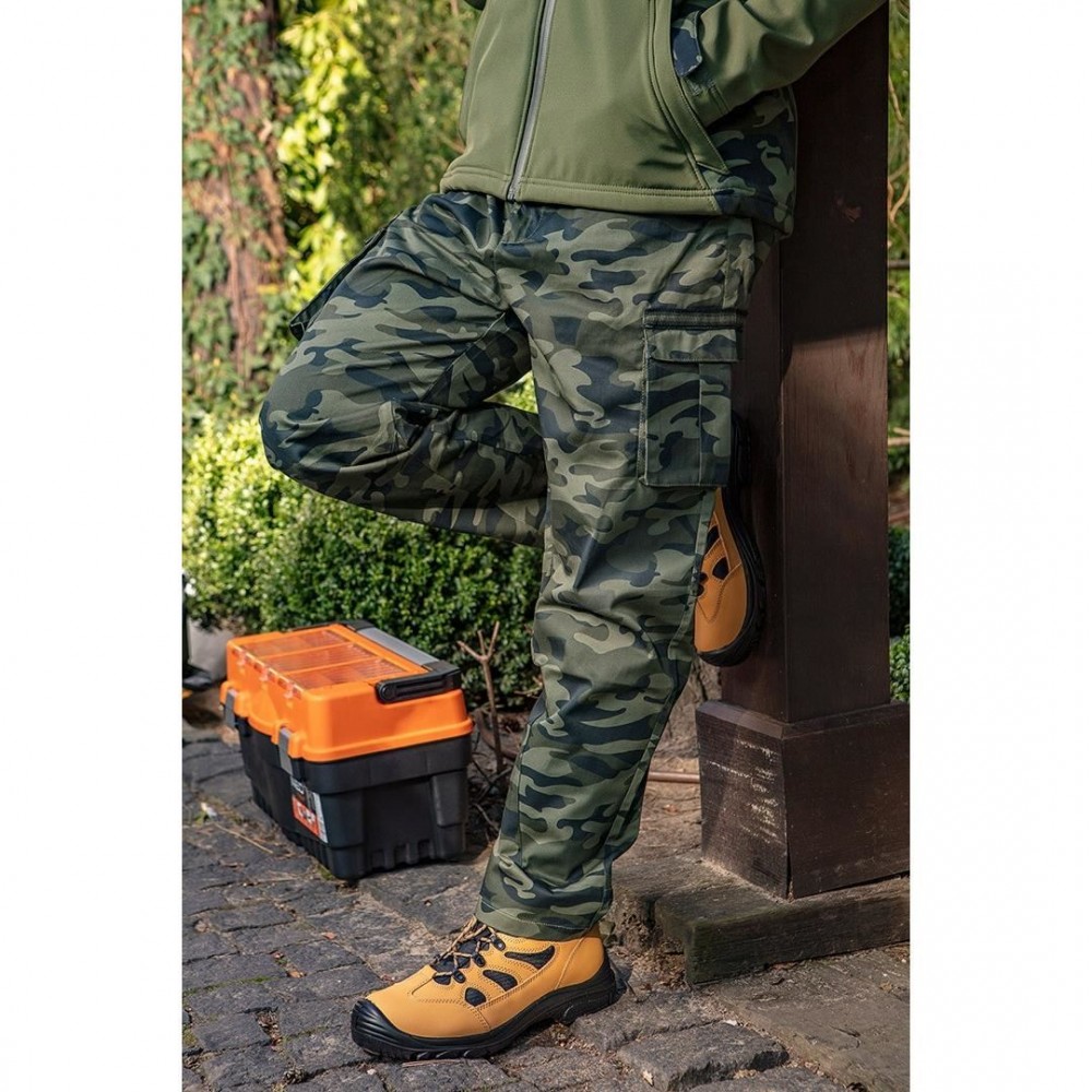 Bocanci de lucru, S3, SRC, protectie compozit, piele nabuc, marimea 39, NEO