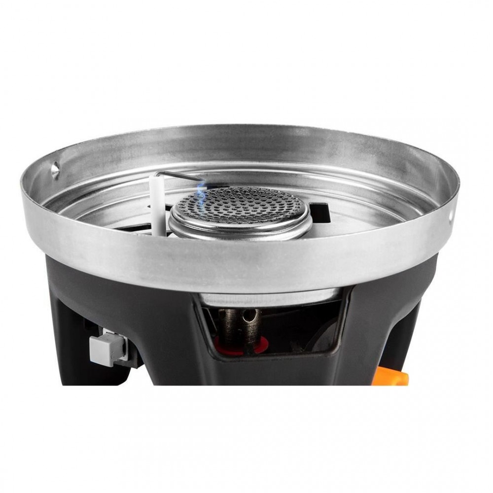 Aragaz camping, portabil, cu gaz, aprindere piezo, 3 in 1, 2200 W, inox, cu oala, NEO Aragaz camping, portabil, cu gaz, aprindere piezo, 3 in 1, 2200 W, inox, cu oala, NEO