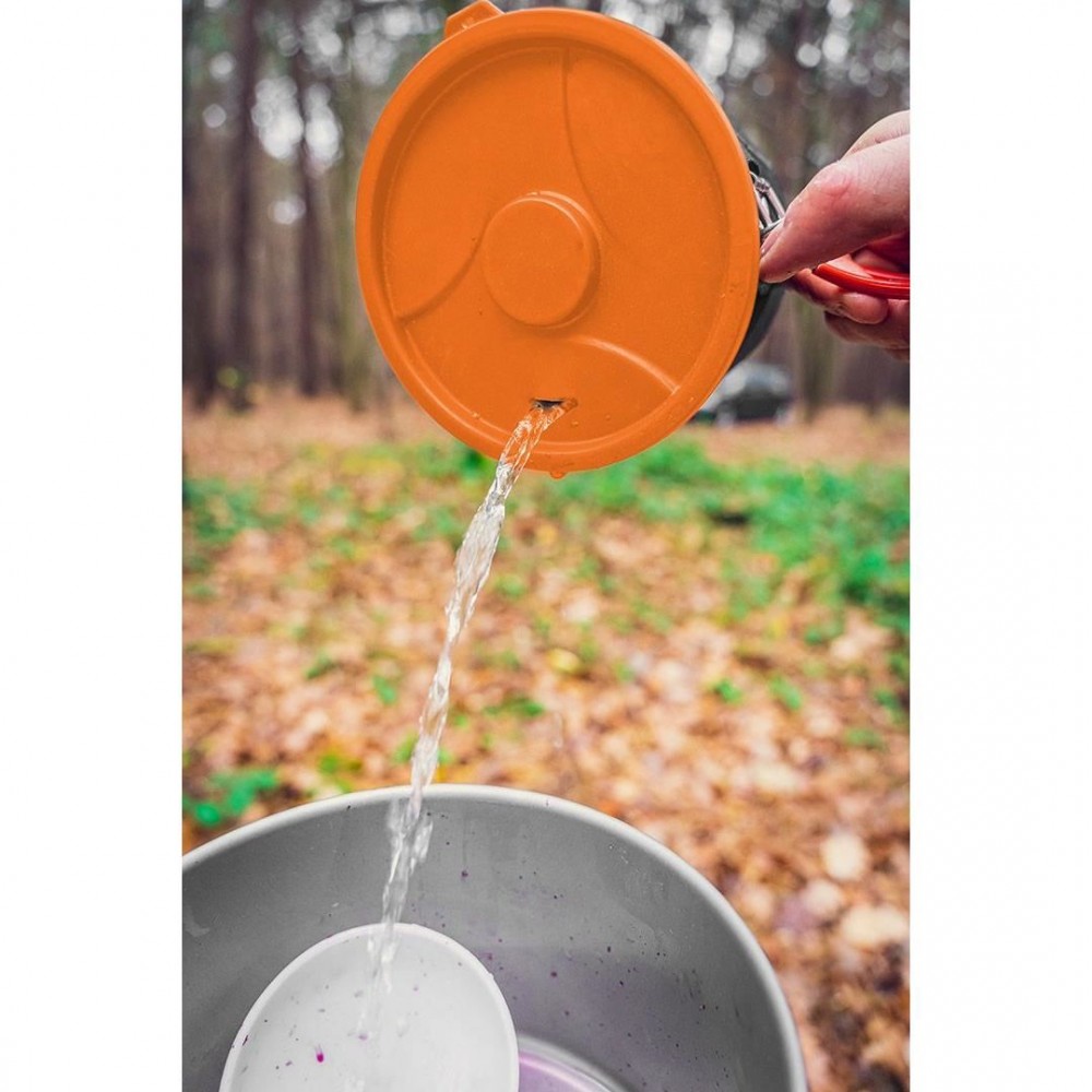 Aragaz camping, portabil, cu gaz, aprindere piezo, 3 in 1, 2200 W, inox, cu oala, NEO Aragaz camping, portabil, cu gaz, aprindere piezo, 3 in 1, 2200 W, inox, cu oala, NEO