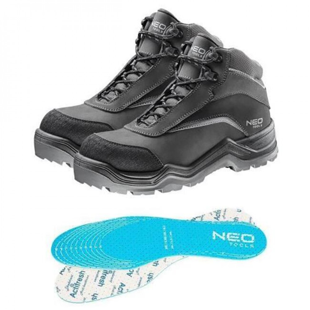 Bocanci de lucru, S3, SRC, nabuc, protectie compozit, marimea 44, NEO