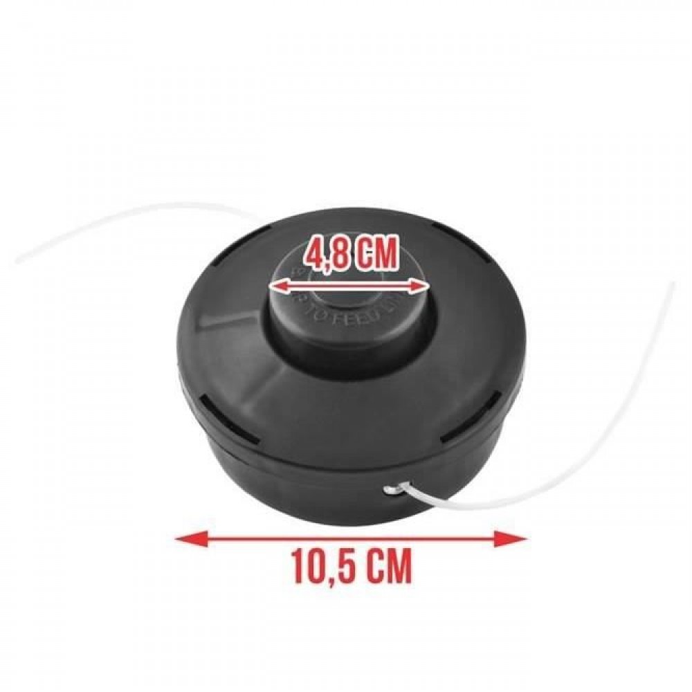 Cap rezerva pentru motocoasa/trimmer, fir nylon 2.4 mm, Isotrade