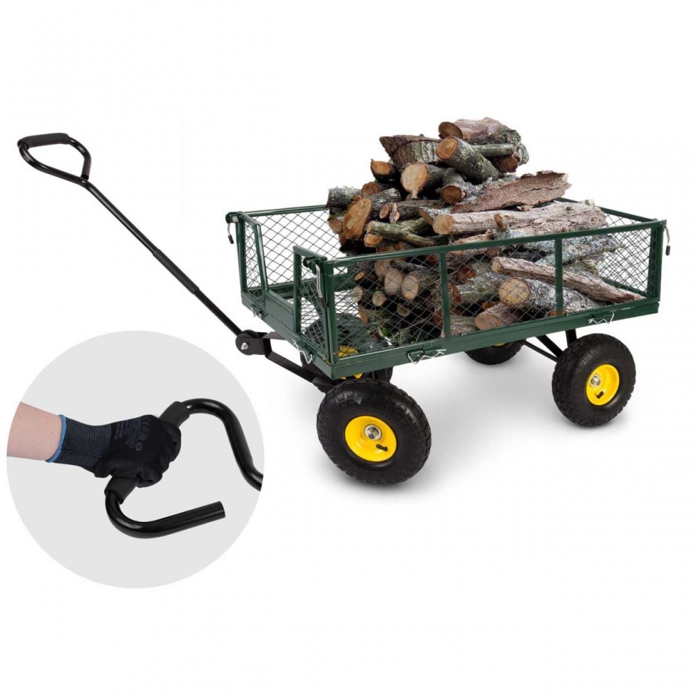 Carucior de gradina, transport, metalic, max. 300 kg, 95x52x57 cm, Handtruck Carucior de gradina, transport, metalic, max. 300 kg, 95x52x57 cm, Handtruck