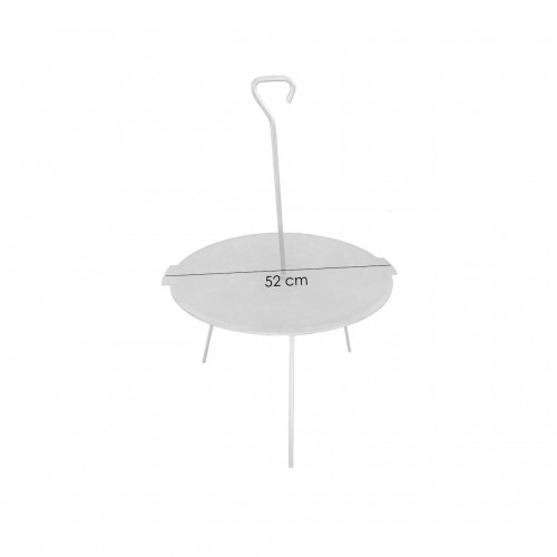 Disc pentru gratar, fonta, cu picioare si agatator, 52 cm, Premium Disc pentru gratar, fonta, cu picioare si agatator, 52 cm, Premium