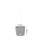 Ghiveci decorativ cu lant, rotund, maro, 25.6x21.9 cm, Rato Round WS Ghiveci decorativ cu lant, rotund, maro, 25.6x21.9 cm, Rato Round WS