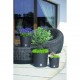 Ghiveci decorativ cu lant, rotund, maro, 25.6x21.9 cm, Rato Round WS Ghiveci decorativ cu lant, rotund, maro, 25.6x21.9 cm, Rato Round WS