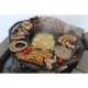 Disc pentru gratar, fonta, tip grill, cu picioare, 52 cm, Mixt Barbeque 
